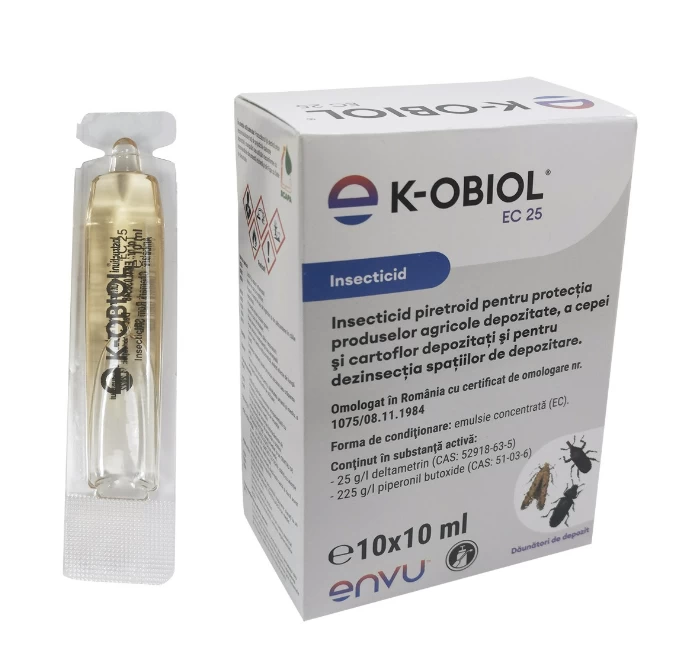 Igiena publica - Insecticid K-Obiol EC 25 - 10 ml, contact