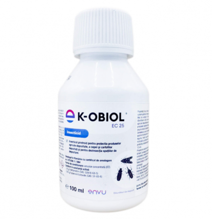 Igiena publica - Insecticid K-Obiol EC 25 - 100 ml, contact