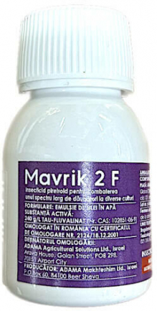 Insecticide-Acaricide - Insecticid Mavrik 2 F - 50 ml, contact