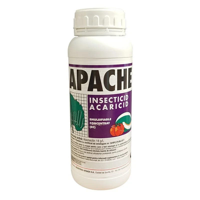 Insecticide-Acaricide - Insecto-acaricid APACHE - 1 Litru, contact, tomate , pomi
