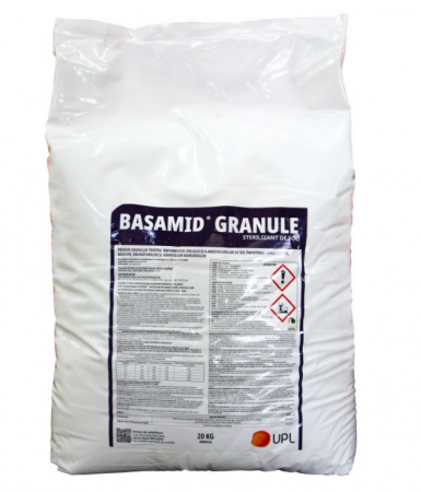 Pesticide - Nematocid BASAMID granule - 1 kg, mana de sol, coropisnita, fuzarioza