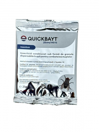 Igiena publica - Quick Bayt 2 Extra 10 WG - 25 grame