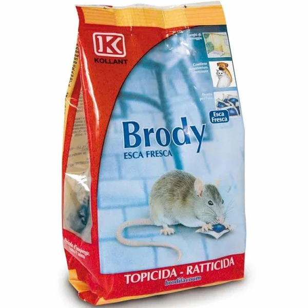 Rodenticide - Brody 2.5 Paste - 150 grame