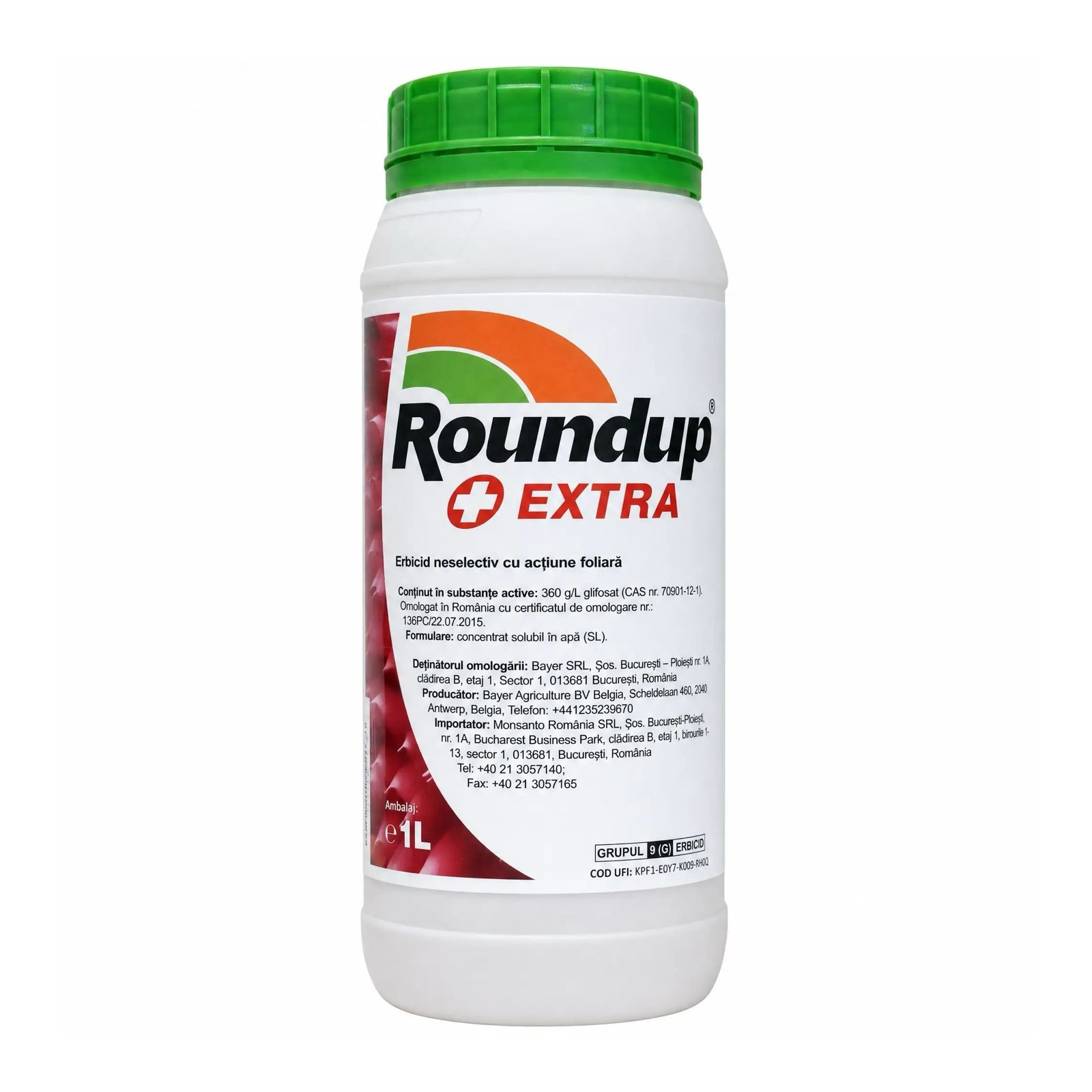 Erbicid total ROUNDUP EXTRA - 1 litru 1 Litru