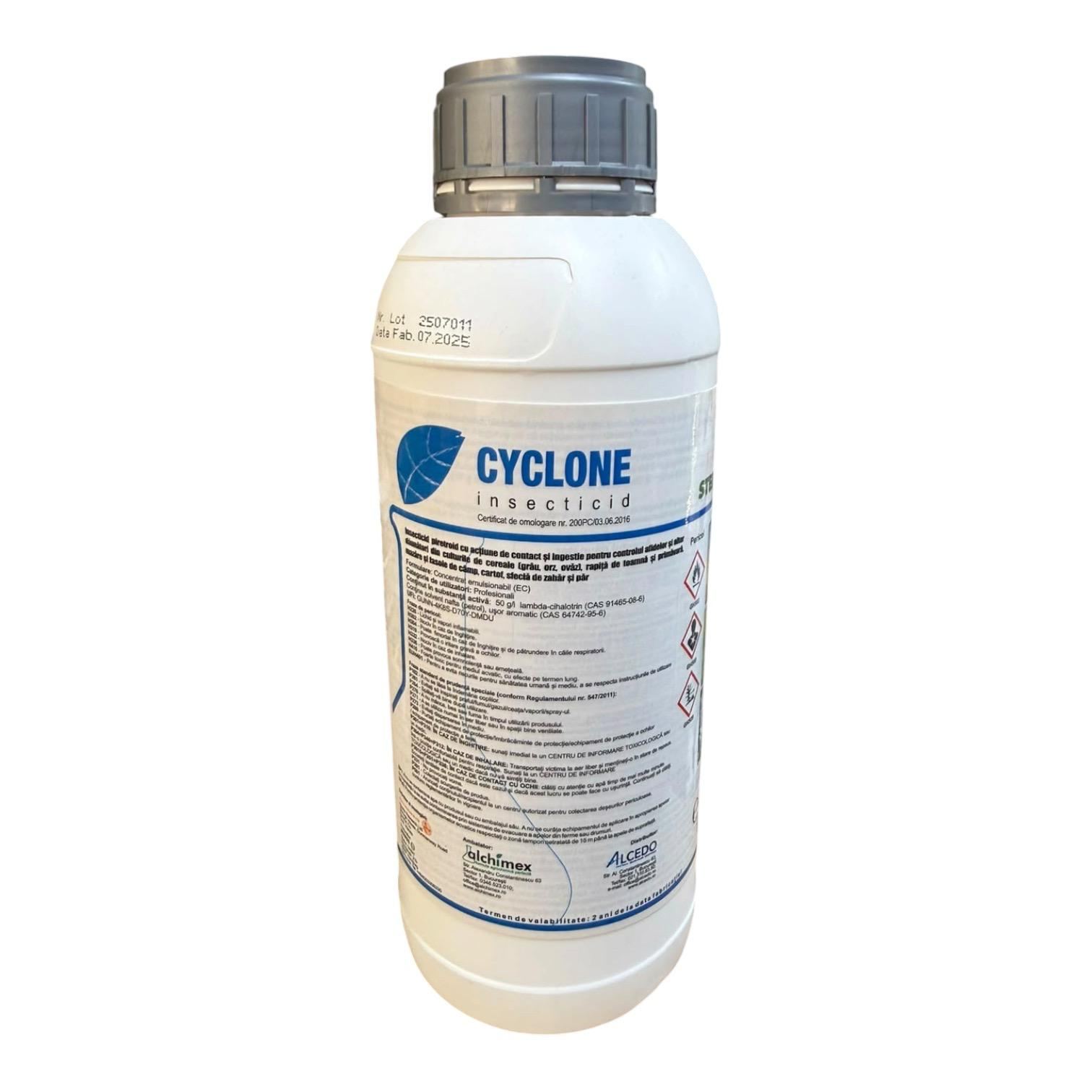 Insecticid Cyclone 50 EC - 1 litru, contact, rapita, cartof, fasole 1 Litru