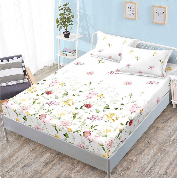 Husa de pat din Finet cu Elastic 160x200 cm-W14 [1]