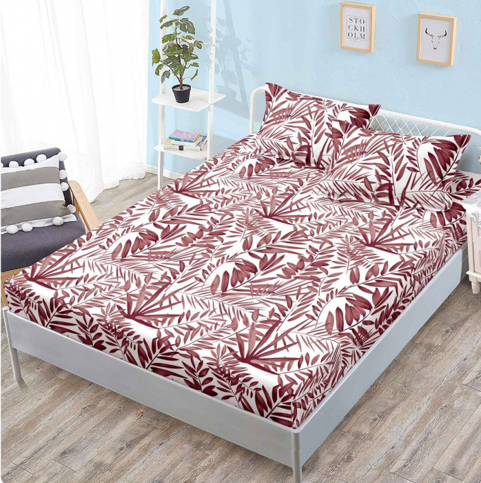 Husa de pat din Finet cu Elastic 160x200 cm-W17 [1]