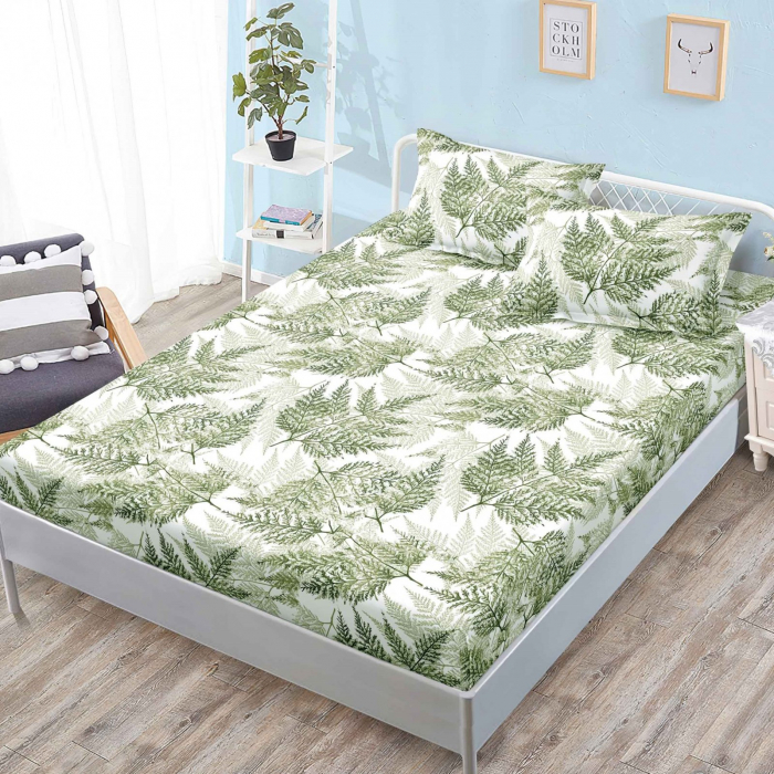 Husa de pat din Finet cu Elastic 160x200 cm-W57 [1]