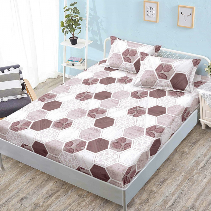 Husa de pat din Finet cu Elastic 160x200 cm-W59 [1]