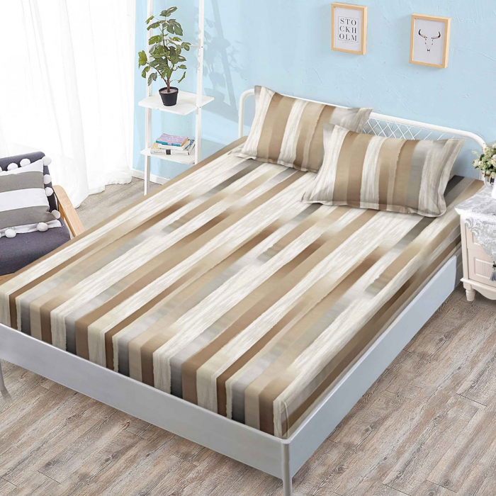 Husa de pat din Finet cu Elastic 160x200 cm-W64 [1]