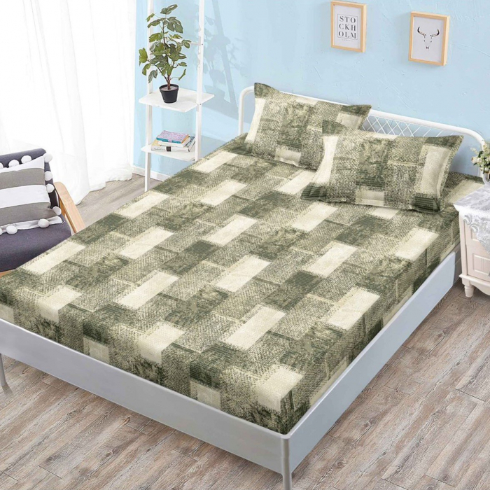 Husa de pat din Finet cu Elastic 160x200 cm-W67 [1]