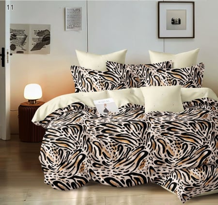 Lenjerie de pat Finet 6 piese,Pucioasa,Animal print-LP733 [1]