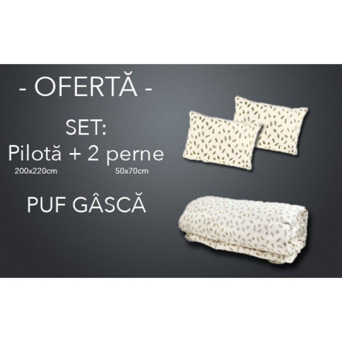 SET Pilota +2 perne 50x70 puf de gasca-SPG2 [1]