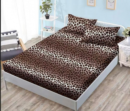 HUSE DE PAT - Husa de Pat cu Elastic + 2 Fete  de perna ,140x200 -SY4