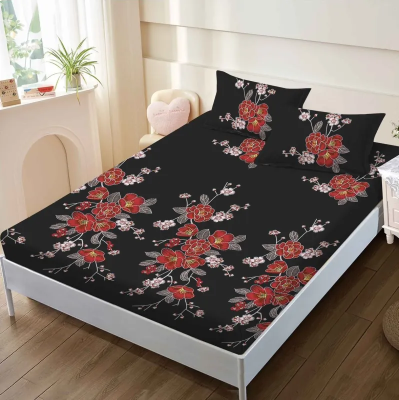 HUSE DE PAT - Husa de pat din Finet cu Elastic 160x200 cm-W42