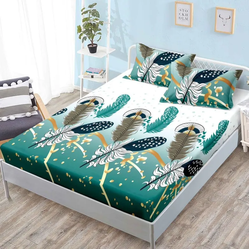 HUSE DE PAT - Husa de pat din Finet cu Elastic 160x200 cm-W47