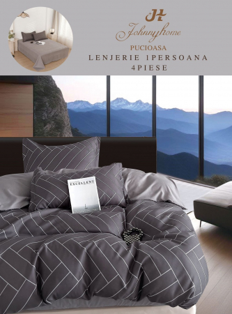 LENJERII DE PAT 1 PERSOANA & COPII - Lenjerie de pat 1 Persoana,4 piese,Finet-P23