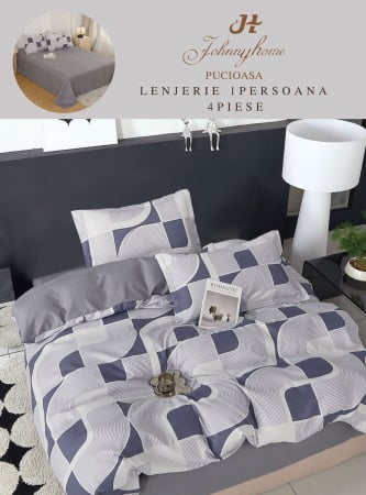 LENJERII DE PAT 1 PERSOANA & COPII - Lenjerie de pat 1 Persoana,4 piese,Finet-P5