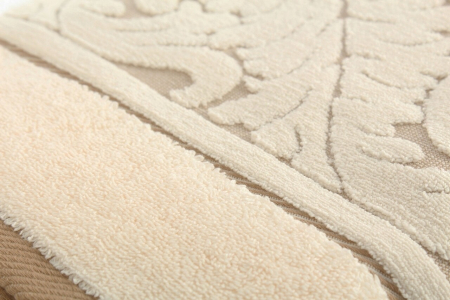 Set 2 prosoape de baie, 100% bumbac, Hobby, Sultan Cream-M1 [1]