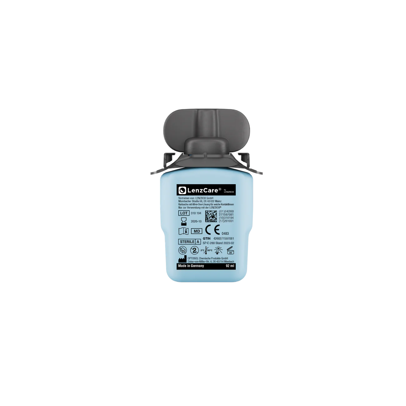 Rezerva solutie intretinere lentile de contact, LenzCare® Soft, 92 ml [5]
