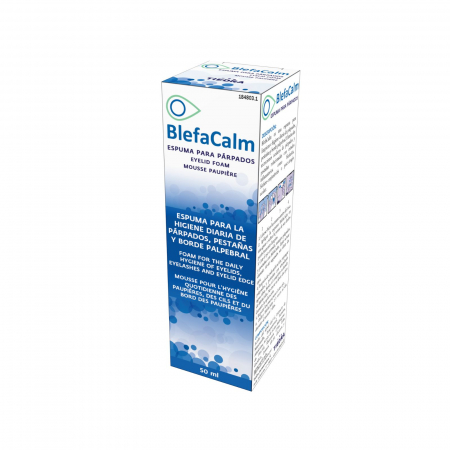 PRODUSE - BlefaCalm Spumă pentru igiena pleoapelor cu Ulei de Arbore de Ceai, 50 ml