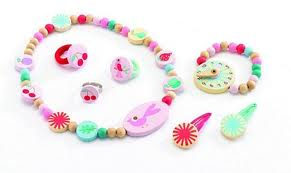 Set bijuterii roz Djeco [2]