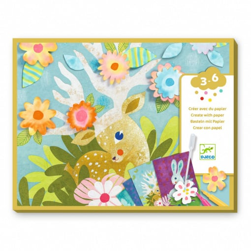 Joc creativ de decorat cu hartie, Djeco [1]