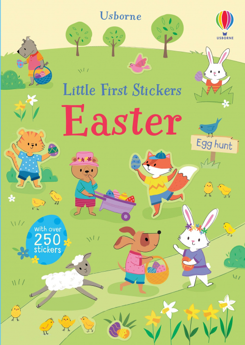 Carte cu autocolante Little First Stickers Easter [2]