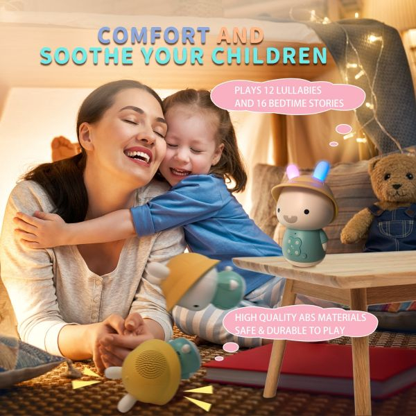 Alilo Baby Bunny - Iepuras interactiv cu povesti si cantece in Limba Romana si Limba Engleza, Albastru [6]