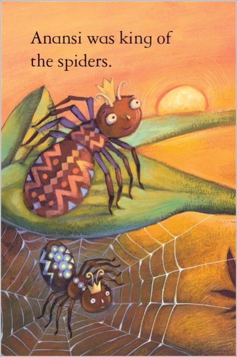 Anansi and The Bag of Wisdom  Carte de povesti in limba engleza First Reading Level 1 [2]