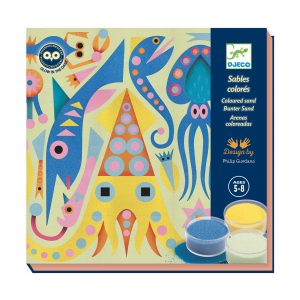 Atelier creativ cu nisip fluorescent, Luminile din ocean [5]