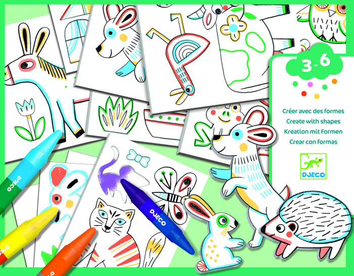 Atelier creativ Djeco, Animale [6]