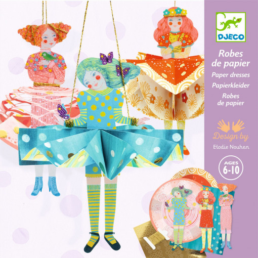 Atelier creativ Rochii din hartie, Djeco [5]