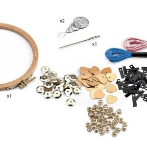 Atelier de brodat si cusut Djeco, Fashion cocktail [4]