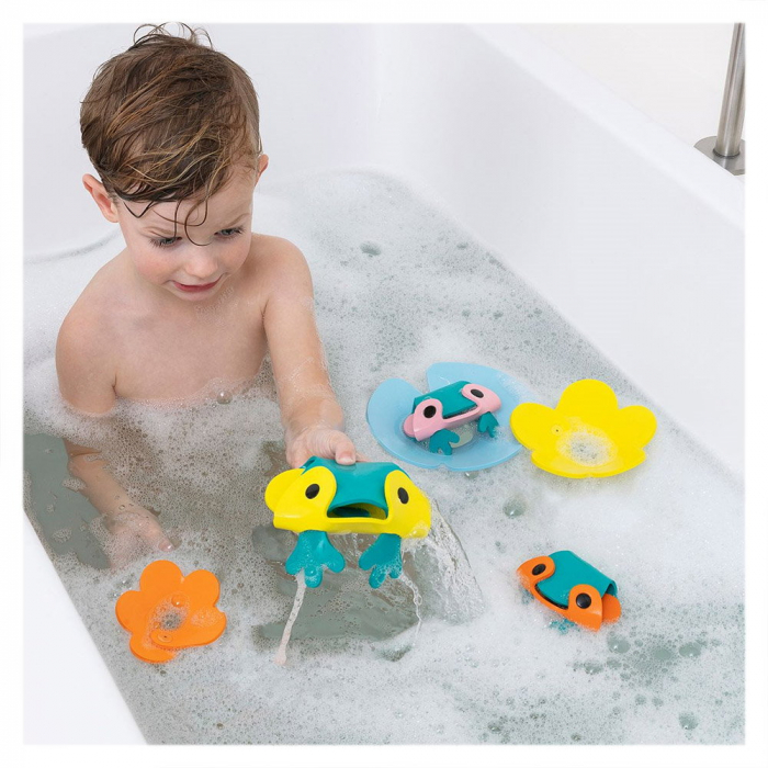 Broscutele simpatice, set creativ de baie, Quut Toys [2]