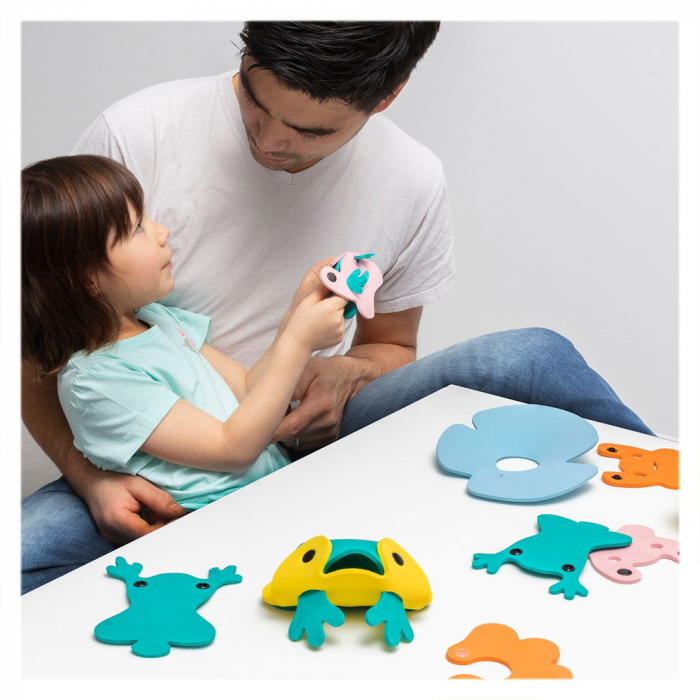 Broscutele simpatice, set creativ de baie, Quut Toys [5]