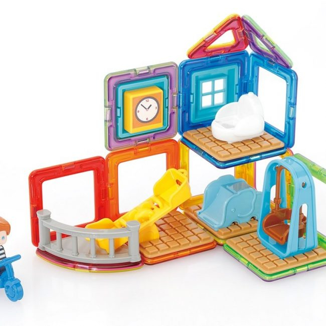 Set de construit Magformers- Locul de joaca, 33 piese [2]