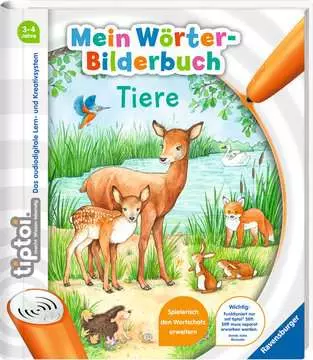 Carte Interactiva TipToi Ravensburger Carte cu imagini despre animale in limba germana [1]