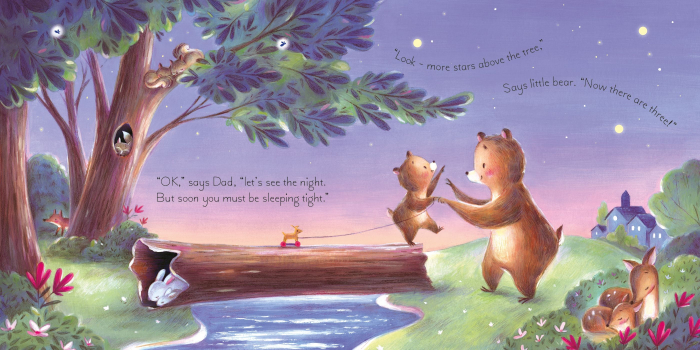 Carte Cartonata cu Luminite The twinkly twinkly bedtime book [2]