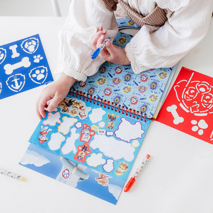 Carte cu activitati creative cu Patrula Catelusilor, Paw Patrol [4]