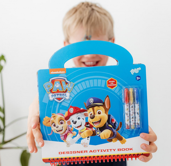Carte cu activitati creative cu Patrula Catelusilor, Paw Patrol [5]