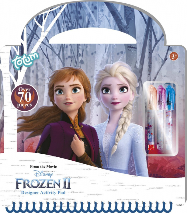 Carte cu activitati creative Disney Frozen [4]