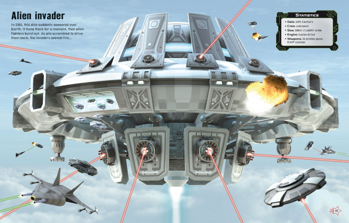 Carte cu autocolante Build Your Own Spaceships Sticker Book [4]