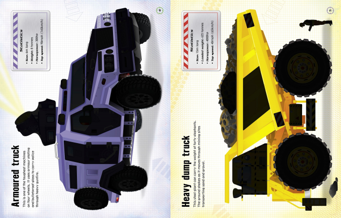 Carte cu autocolante Build Your Own Trucks Sticker Book [2]