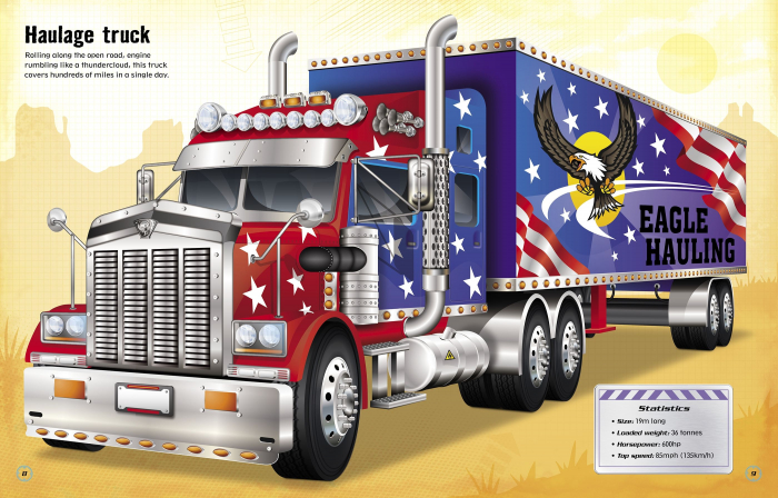 Carte cu autocolante Build Your Own Trucks Sticker Book [7]