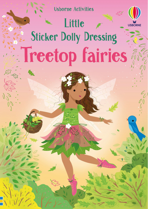 Carte cu autocolante Little Sticker Dolly Dressing Treetop Fairies [1]