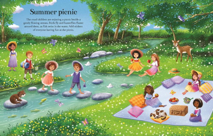 Carte cu autocolante Princesses Sticker Book [4]