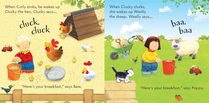 Carte cu sunete Poppy And Sam’s Animal Sounds [4]