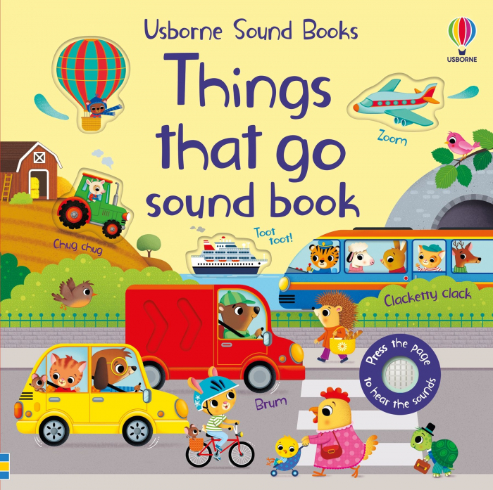 Carte cu sunete Things That Go Sounds Book [2]
