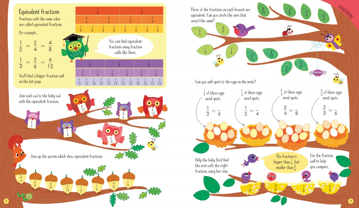 Carte de activitati in Limba Engleza Fractions and Decimals Activity Book [4]